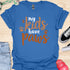 My kids have paws - V1 - Bold and Cool T-Shirt